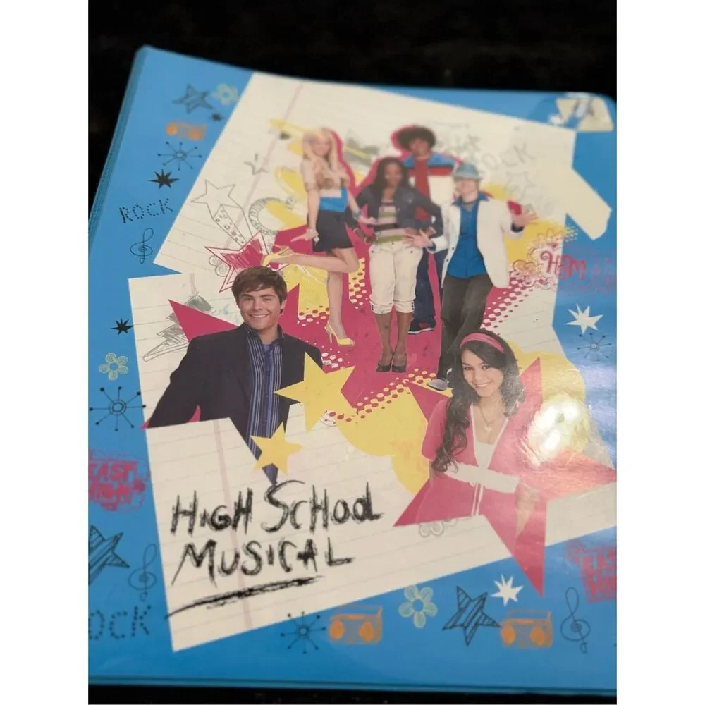 High School Musical Notebook Binder 2007 Troy